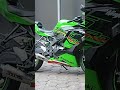 servis zx langsung di shorum kawasaki bertemu kembarannya