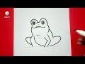 dessiner une grenouille grenouille dessin étape par étape