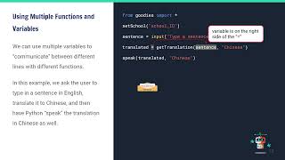 Python and AI - Lesson 4, Multiple variables