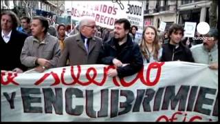 Argentines demand justice for missing witness