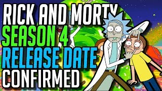 Rick and Morty Season 4 Release Date Confirmed