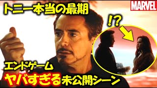 【MCU】アベンジャーズ/エンドゲーム：トニー、実は未来の娘と出会うはずだった…【未公開シーン解説・考察】|トニー・スターク|モーガン|アイアンマン|マーベル