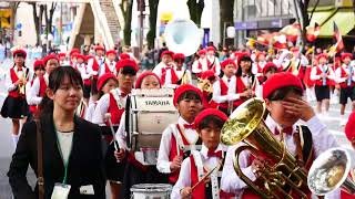 2017_桂萱、中川小学校_前橋まつり鼓笛吹奏楽パレード_7A1-2-JAPAN