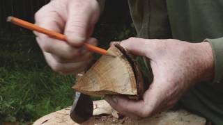 An Introduction to Green Woodwork - Part 2: Using the Axe