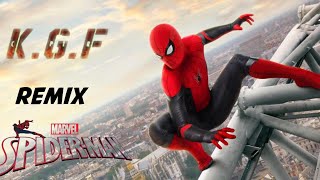 Spiderman remix by 2 lakh views 😱 kgf dheera dheera song in tamil