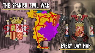 Spanish Civil War/Guerra Civil Española: Every Day Map (1936-1939)