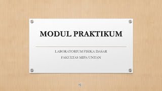 Modul Praktikum 2021