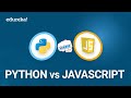 Python vs JavaScript | Difference between Python & JavaScript | Python Training | Edureka