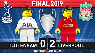 Champions League Final 2019 • Tottenham vs Liverpool 0-2 🏆 All Goals Highlights LEGO Football Film