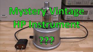 TSP #210 - Teardown & Experiments with a Mystery Vintage (1950) Hewlett-Packard Instrument
