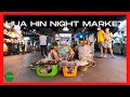 Hua Hin Night Market Thailand |  Walking Tour - 2022