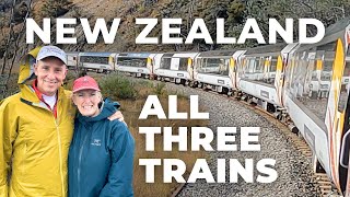 How to Travel NEW ZEALAND BY RAIL | Retirement Travelers Train Journeys
