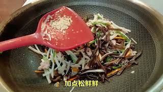 白背木耳丝肉厚无杂质 炒菜凉拌清爽爽口