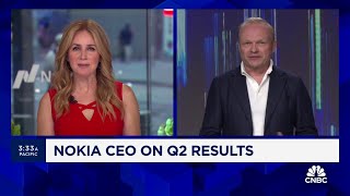 Nokia CEO on Q2 results: Expect to return to significant top-line growth in 2nd half of 2024