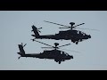 2 AgustaWestland Apache AH1 Army Air Corps Role Demo RIAT 2015 Sunday AirShow