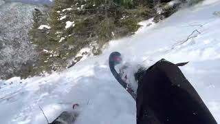 Butt-sledding in the Adirondacks (Macomb Slide)