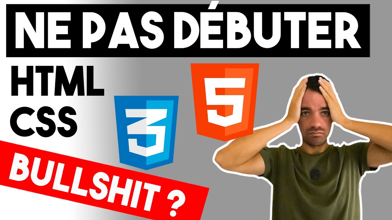 APPRENDRE A CODER : FAUT-IL COMMENCER PAR APPRENDRE HTML CSS ? - YouTube