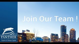 Looking To Work With A Great Team? Work at The Panther Group!