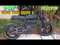 Ride the REVV1 Ride1Up Ebike - Work Commute - POV Bike Ride