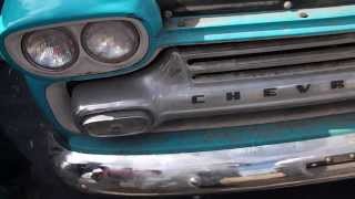 1958 Chevrolet Cameo Pickup sold at the Lambrecht Chevrolet auction