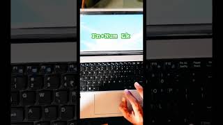 How to On/Off Num Lock in Pc laptop #shortvideo