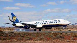 Ryanair 737-800 Barcelona - Tenerife , Flight Simulator \u0026 Prepar3D , FSX P3D 2017, VATSIM HD