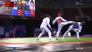 324 Quarter final Men  68kg SRB KRAJISNIK Z  THA SUKAIM S