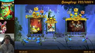 Rayman Legends (WiiU) - Full Playthrough [Part 2/2]