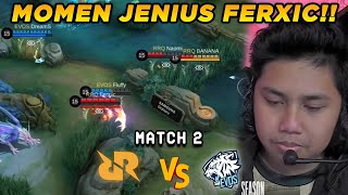 PERDANA NAOMI DENGAN CHOUNYA!! MOVE JENIUS DARI FERXIIC PENENTU KEMENANGAN!! - RRQ VS EVOS MATCH 2