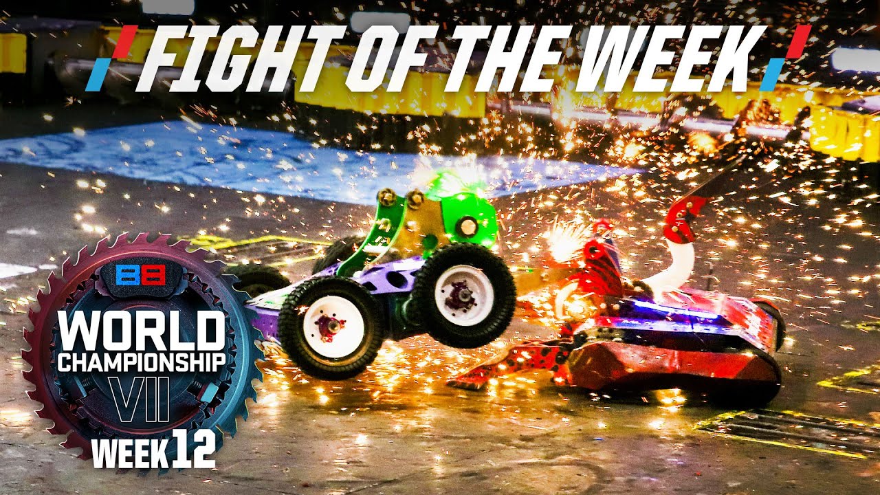 Unstoppable Broken Bots Battle To Epic Knockout Battlebots Fotw Lock