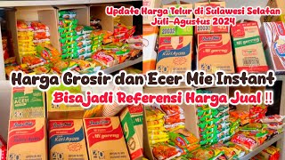 HARGA MIE INSTANT DI TOKO CEMERLANG • HARGA GROSIR DAN ECER DI WARUNG SEMBAKO RUMAHAN