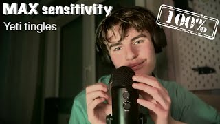 ASMR | DEEP whispers on MAX sensitivity🔋 (Nederlands) | Yeti tingles