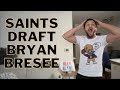 Saints fan reaction to Saints drafting Bryan Bresee | NFL Draft 2023