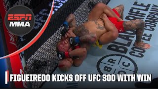 Deiveson Figueiredo submits Cody Garbrandt in first bout of UFC 300 | ESPN MMA