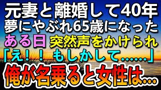 【感動する話】元妻と離婚して40年、再婚もせず65歳になった俺。定年退職はせず契約社員に。ある日近所の居酒屋で勧められた先で、見知らぬ女性に声をかけられ…【泣ける話】