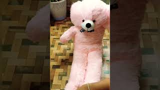 4 feet teddy bear 🐻 flipkart reasonable price teddy#flipkarthaul #trendingshorts #viral #subscribe