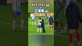 三笘薫とポステコグルー監督の試合後のワンシーン #shorts #football #サッカー #日本代表 #サッカー日本代表 #三笘薫 #brighton #ブライトン