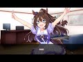 【ウマ娘】『ちょっと前に見たキングヘイローのクイズ番組である『シンキングヘイロー』が気に入ったので自分バージョンでネタを仕込んでトレーナーと遊ぶエルコンドルパサー』