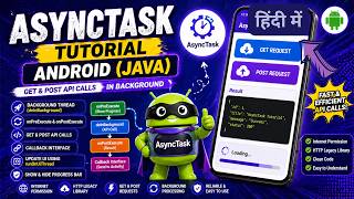 AsyncTask with HTTP GET & POST in Java Android App | Complete Guide | IT WALA | HINDI-हिंदी
