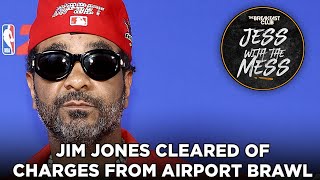 Jim Jones Cleared Of Charges From Airport Brawl, Netflix Edits Kim K. 'Boo's' From Brady Roast +More