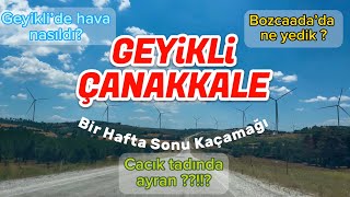 Çanakkale Geyikli Karavan Kampı / Bozcaada / Eyvah Eyvah [4K]