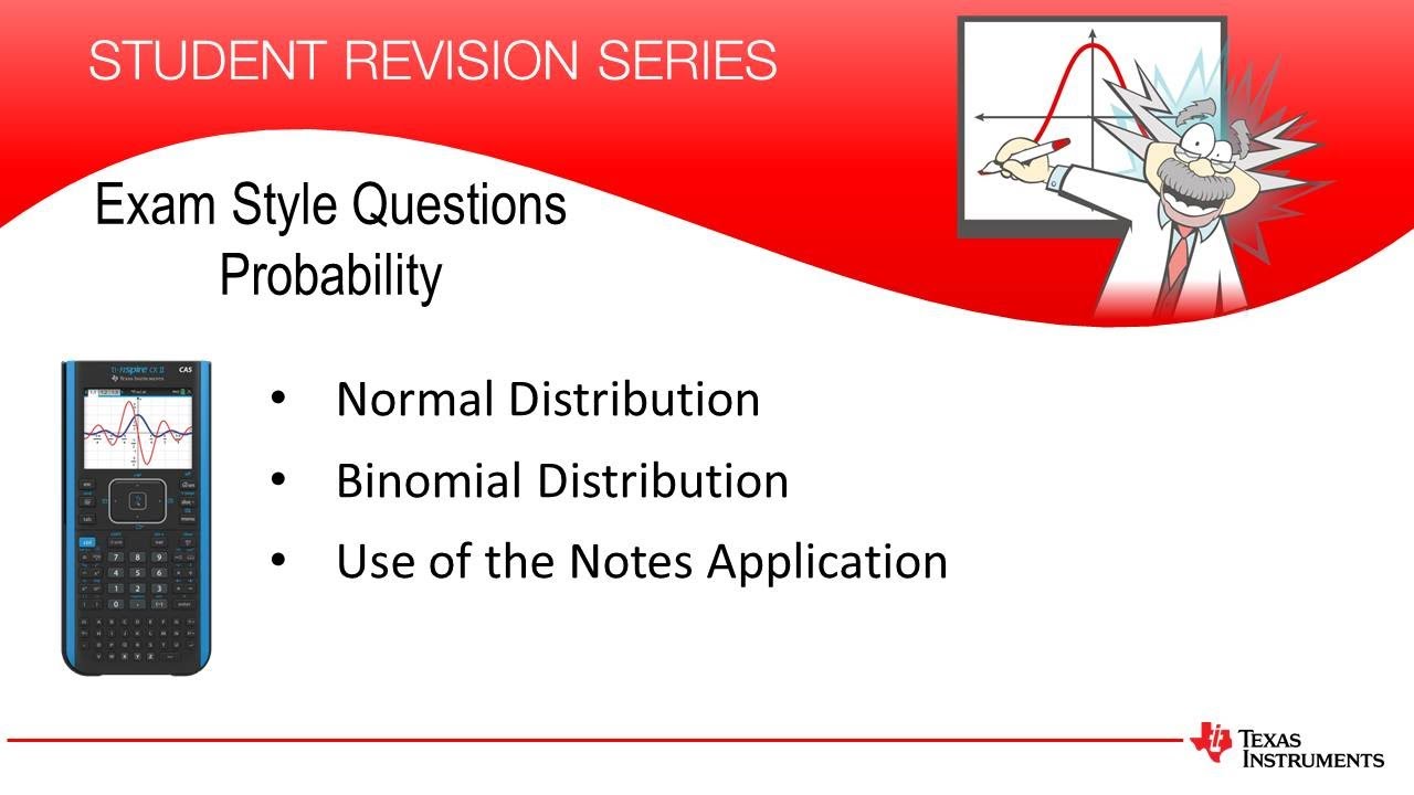 Probability Exam Questions For Probability | Mathematical Methods | TI ...