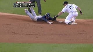 TB@CWS: Flowers throws out Joyce trying to steal