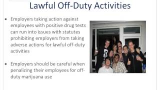 Employer Drug Testing: Developing Trends