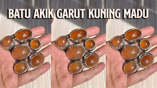 BATU CINCIN KUNING GARUT MADU CISANGGIRI