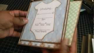 6x6 Mini Album tutorial - Part 1
