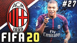 CHAMPIONS LEAGUE SEMI-FINALS VS PSG!! - FIFA 20 AC Milan Career Mode EP27