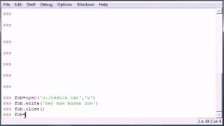Python教程 Python Programming Tutorial 41 Working with Files
