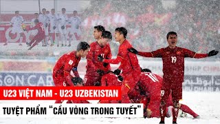 U23 VIệt Nam - U23 Uzbekistan | Quang Hải với Tuyệt phẩm "Cầu Vòng Trong Tuyết" | Khán Đài Online