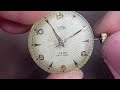 restoration of a watch found in a stock of watches